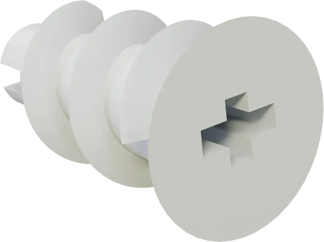DRIVA dowel for plasterboard walls , drilling diameter: ø7mm, screw diameter: 3.5-4.0mm STALCO DRIVA - NYLON
