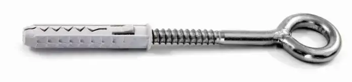 Expansion plug with eye hook HO sleeve: ø14x80mm, screw: ø10x120mm STALCO KHO - 14X120