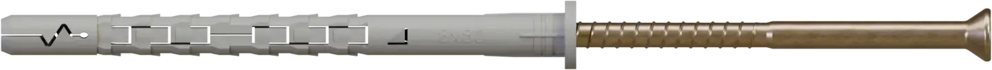 Frame expansion anchor for various substrates TXS sleeve: ø10x200mm, screw: ø6.9x205mm STALCO PERFECT TXS - 10X200