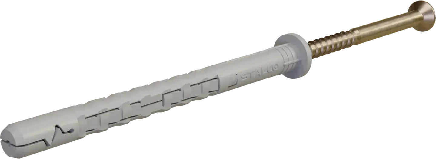 Frame expansieplug voor holle materialen PXS huls: ø10x200mm, schroef: ø6,9x205mm STALCO PXS - 10X200