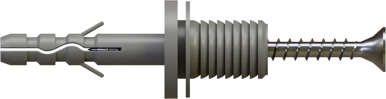 KMS stair tread mounting pin , drilling diameter: ø8mm, screw: ø5x60mm STALCO KMS
