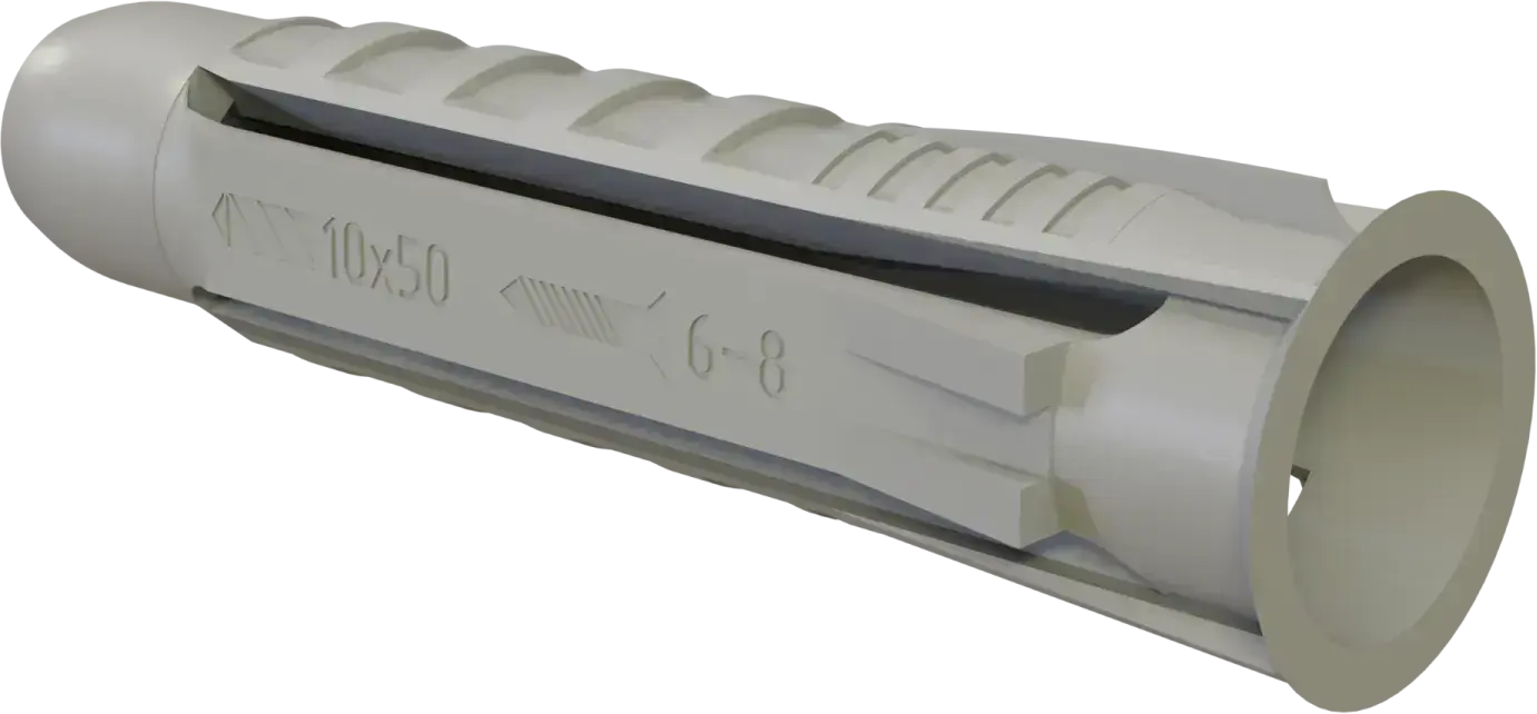 Universal Expansion Plug RX Sleeve – Drilling Diameter: Ø6 mm, Screw Diameter: Ø4.0–5.0 mm – STALCO PERFECT RX-6×30