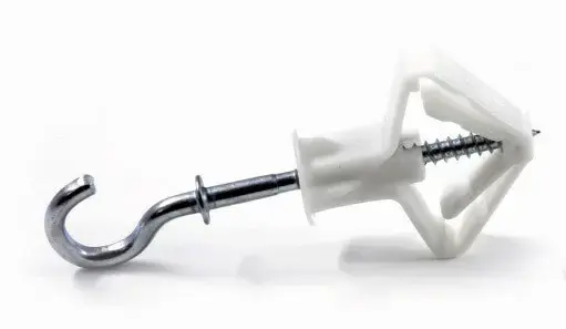 OLA dowel with ceiling hook , drilling diameter: ø10mm, hook: ø3.5x62mm STALCO OLA - HS