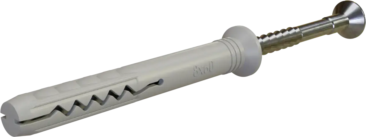 Quick-installation expansion plug KSM sleeve: ø10x180mm, nail: ø6.8x186mm STALCO KSM - 10X180