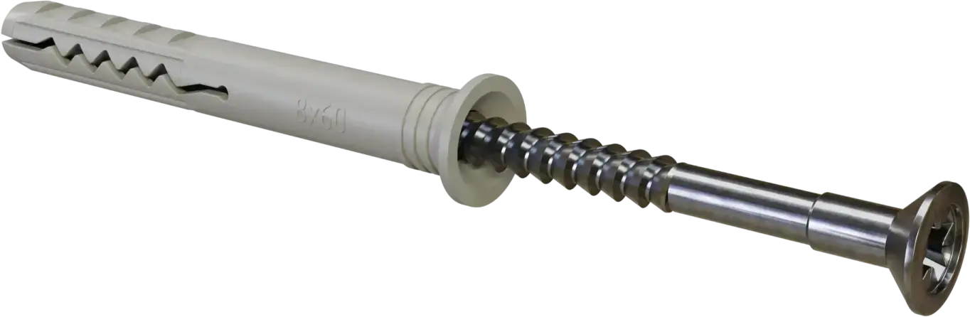 Quick-installation expansion plug KSM sleeve: ø10x200mm, nail: ø6.8x206mm STALCO KSM - 10X200