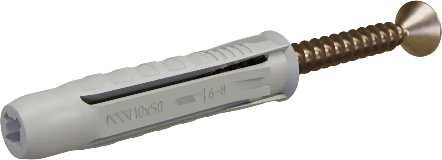 Universele expansieplug met RXS-schroef – Boordiameter ø: ø8mm, schroef: ø4,5x60mm STALCO PERFECT RXS-8/4,5x60