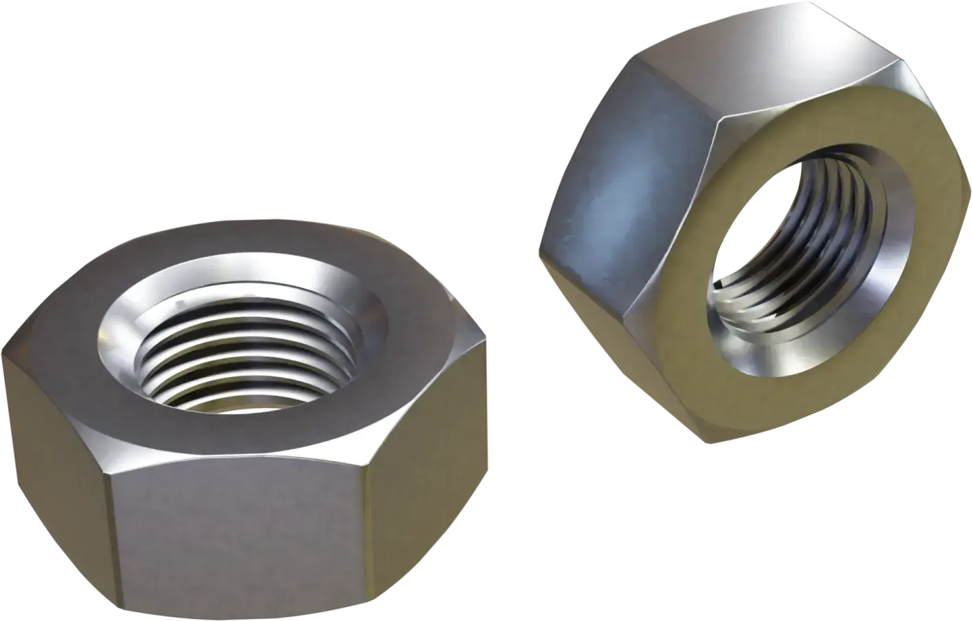 NAK M6 galvanized hexagon nut , ± pcs./kg: 455 STALCO NAK - M 6