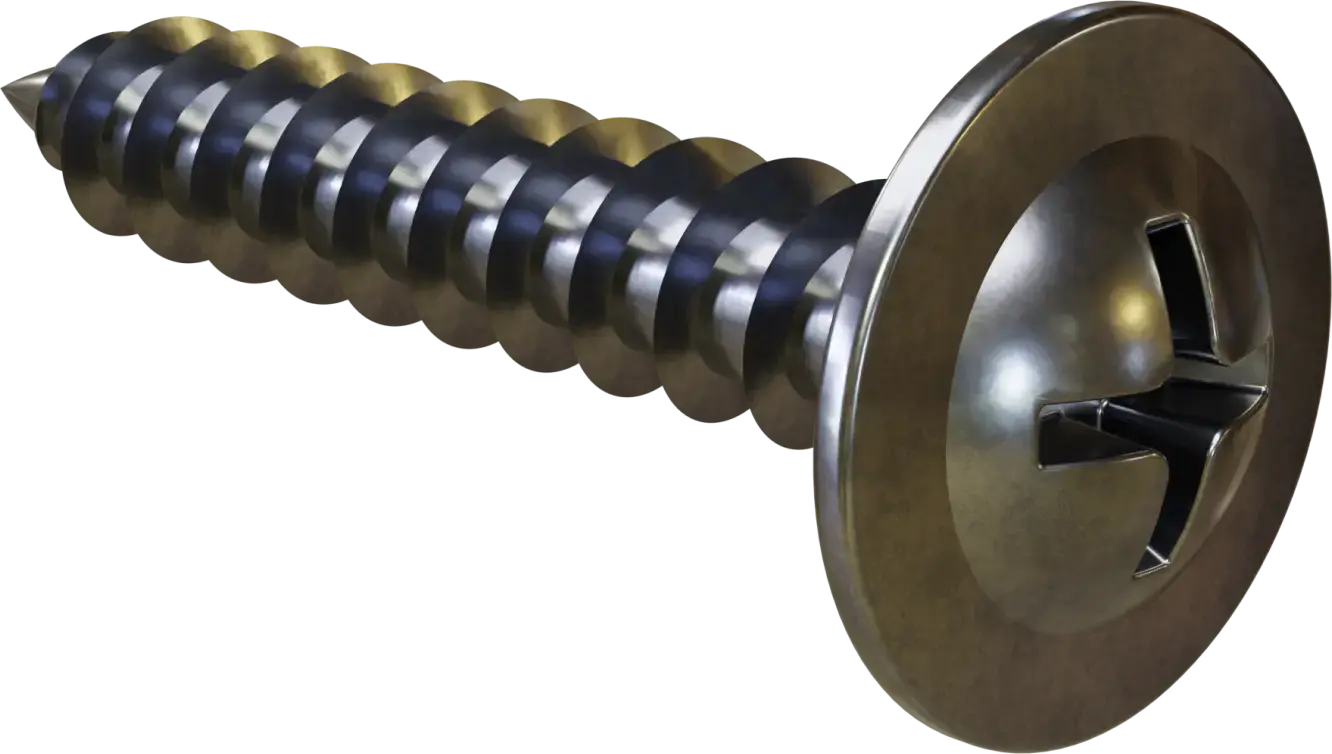 Montageschroef met rondelkop, verzinkt WPO ø4,2 x 65 mm STALCO WPO - 4,2X65