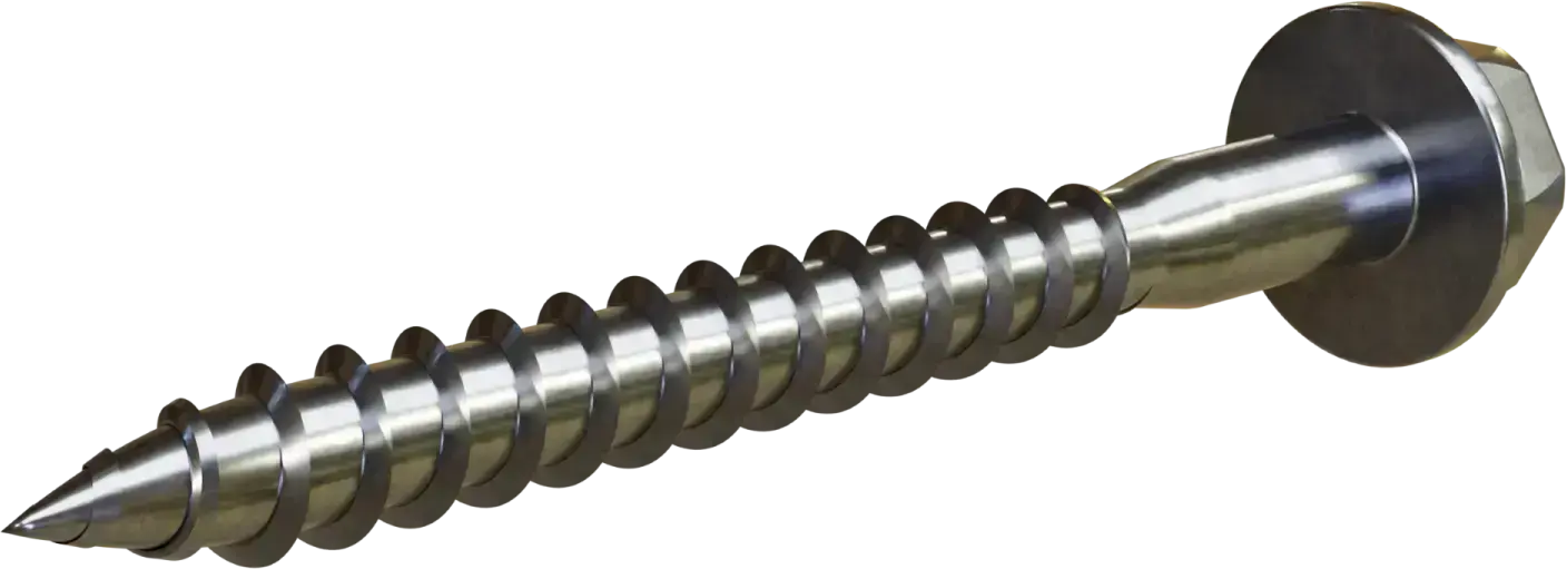 Hex head wood screw WKL ø6 x 120 mm approx 45 pcs/kg STALCO WKL-6X120