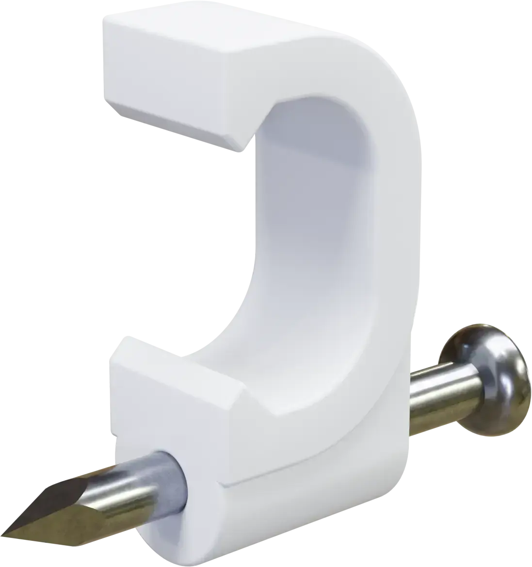 Holder with nail for flat cables FLOPP FLOP-P8 STALCO FLOPP08