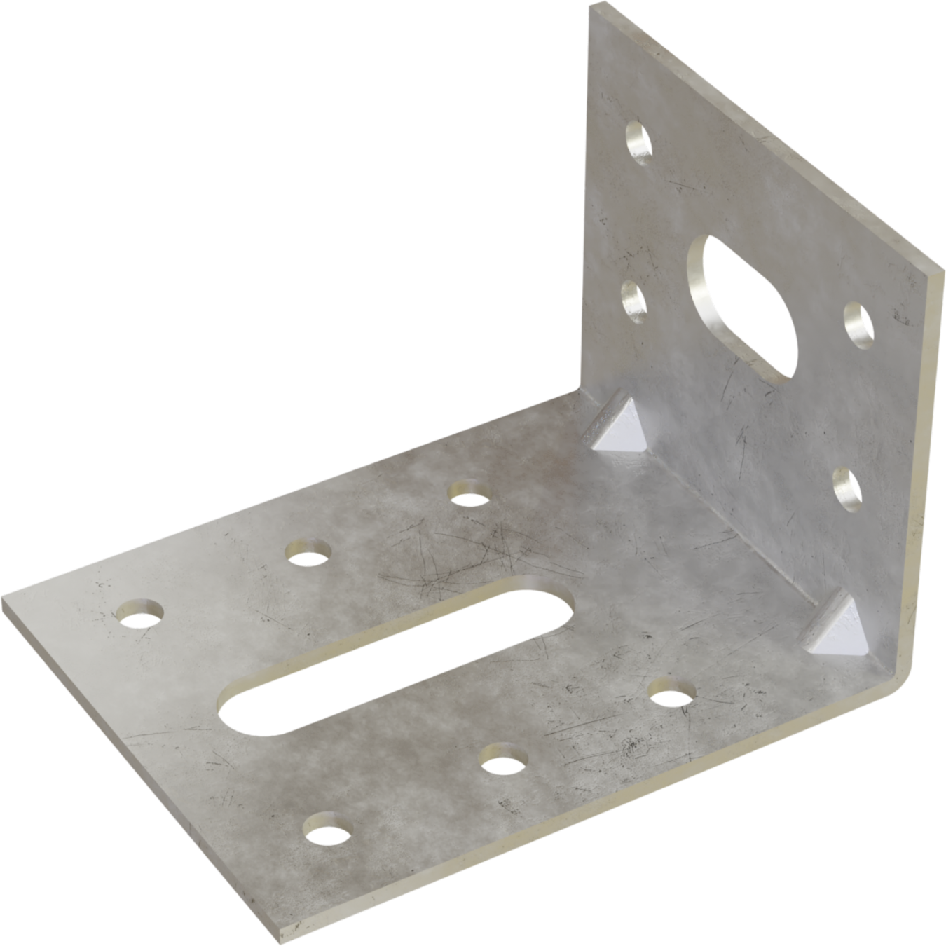 Adjustable angle bracket KR 70x52x60 mm thickness 2.0 mm STALCO KR-70/50/60