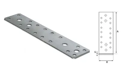 Special flat connector Stalco ŁPS5 - 210/90