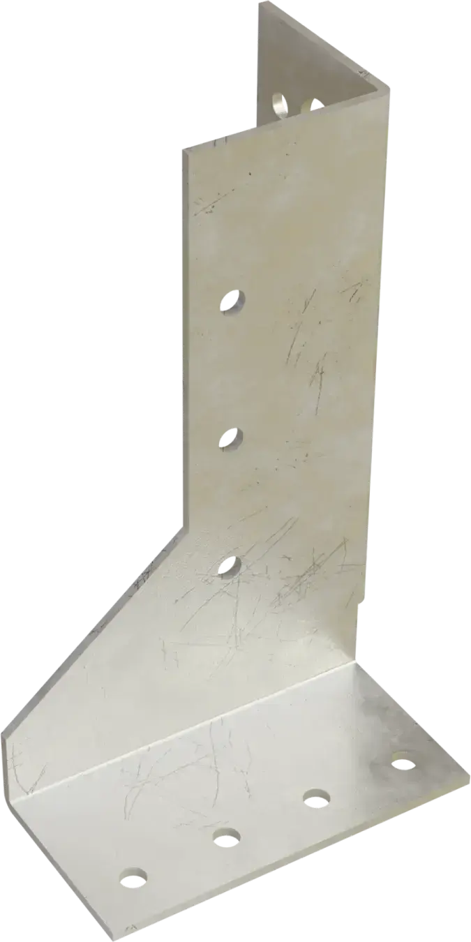 Split beam bracket WBD 39x122mm, left, thickness 2.0mm STALCO WBD - 40/120 L