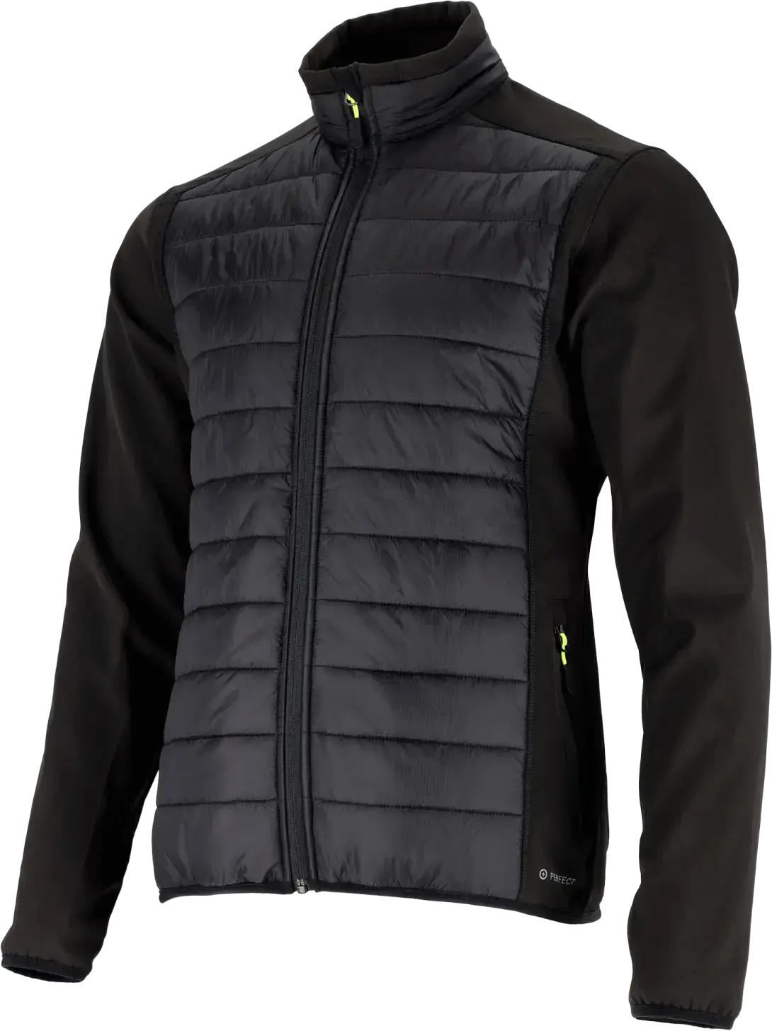 Men’s softshell jacket AUGUST M S Black STALCO PERFECT S-78414