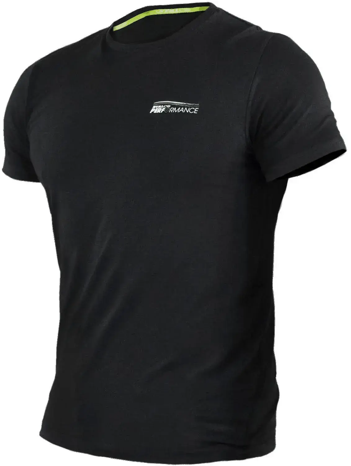 Men’s T-shirt LUCKY M M Black STALCO PERFECT S-78637
