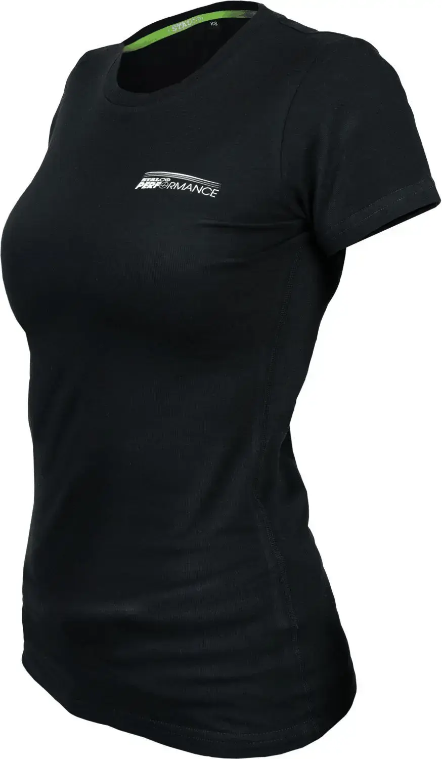 Dames T-shirt LUCKY W L Zwart STALCO PERFECT S-78701