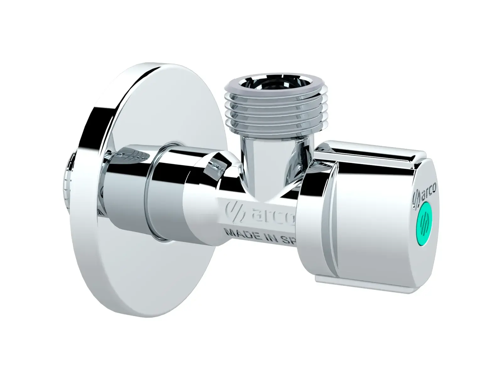DR brass angle valve A-80 Extreme 1/2" M x 1/2" M DR06AC