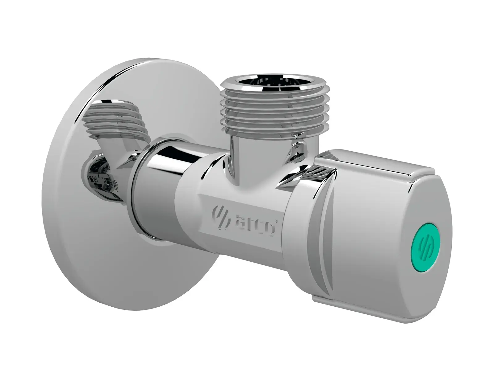 High-flow angle valve A-80 X-FLOW 1/2" M x 1/2" M NOV54MAC