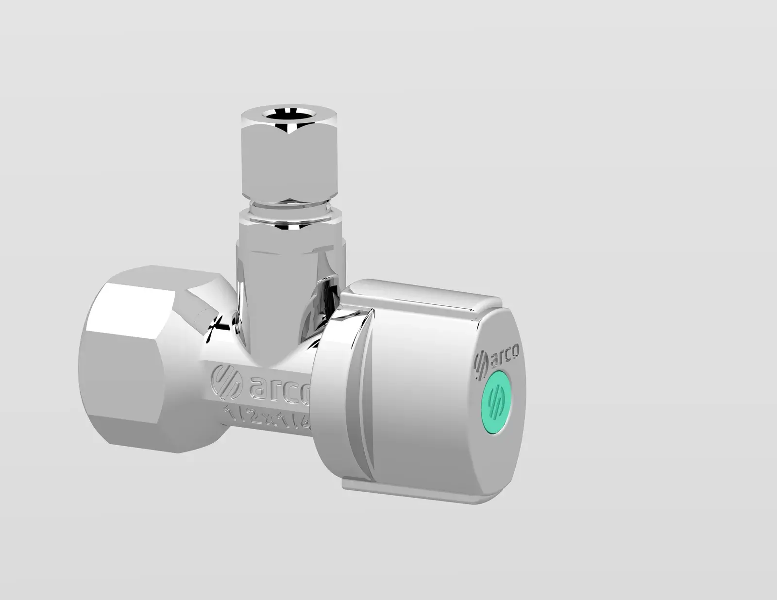 Angle valve A-80 1/2" F NPT x 1/4" OD 206100