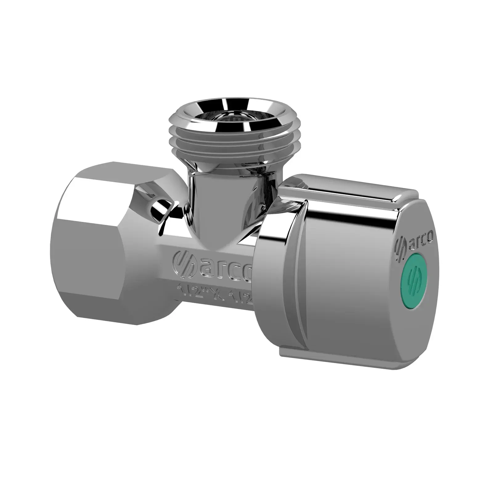 Angle valve A-80 1/2" F NPT x 1/2" M NPSM 206150