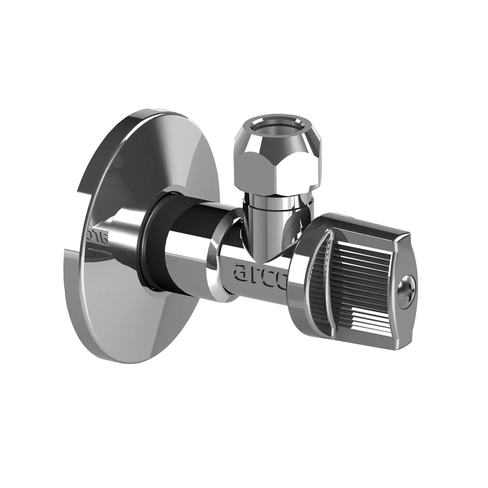 Angle valve A-80 Delta 1/2" M x 3/8" x 10 mm (2 pieces) DE660