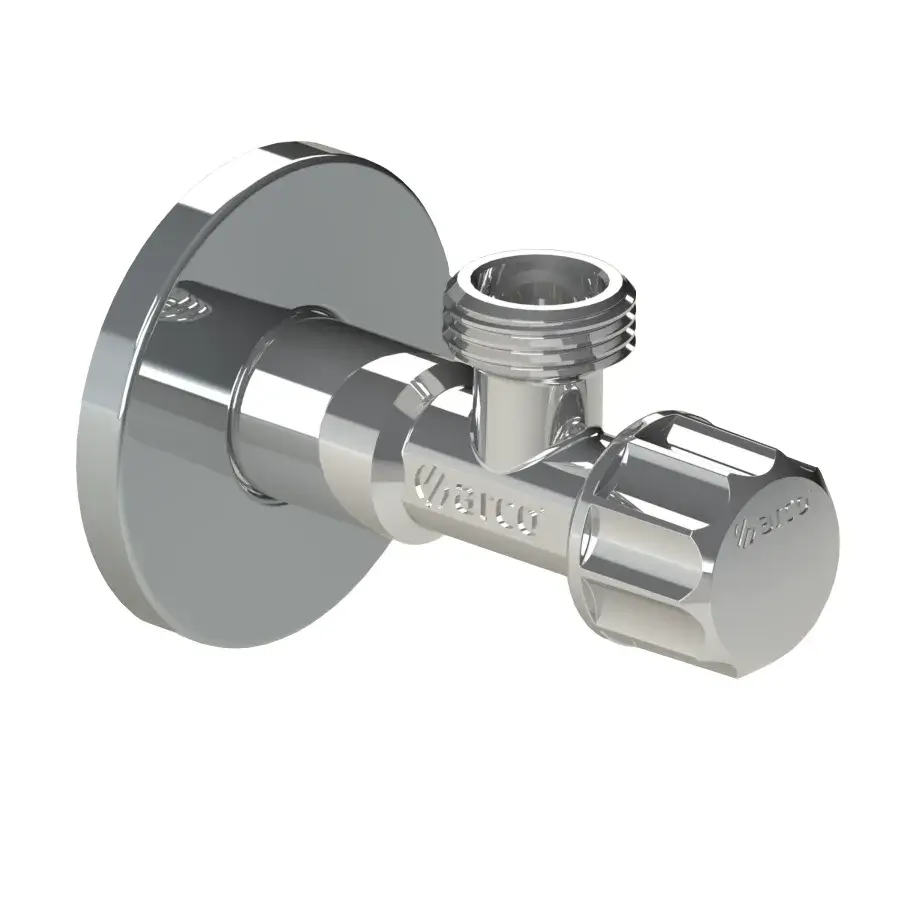 Multiturn angle valve with round handle Regula 1/2" M x 1/2" M Z0605
