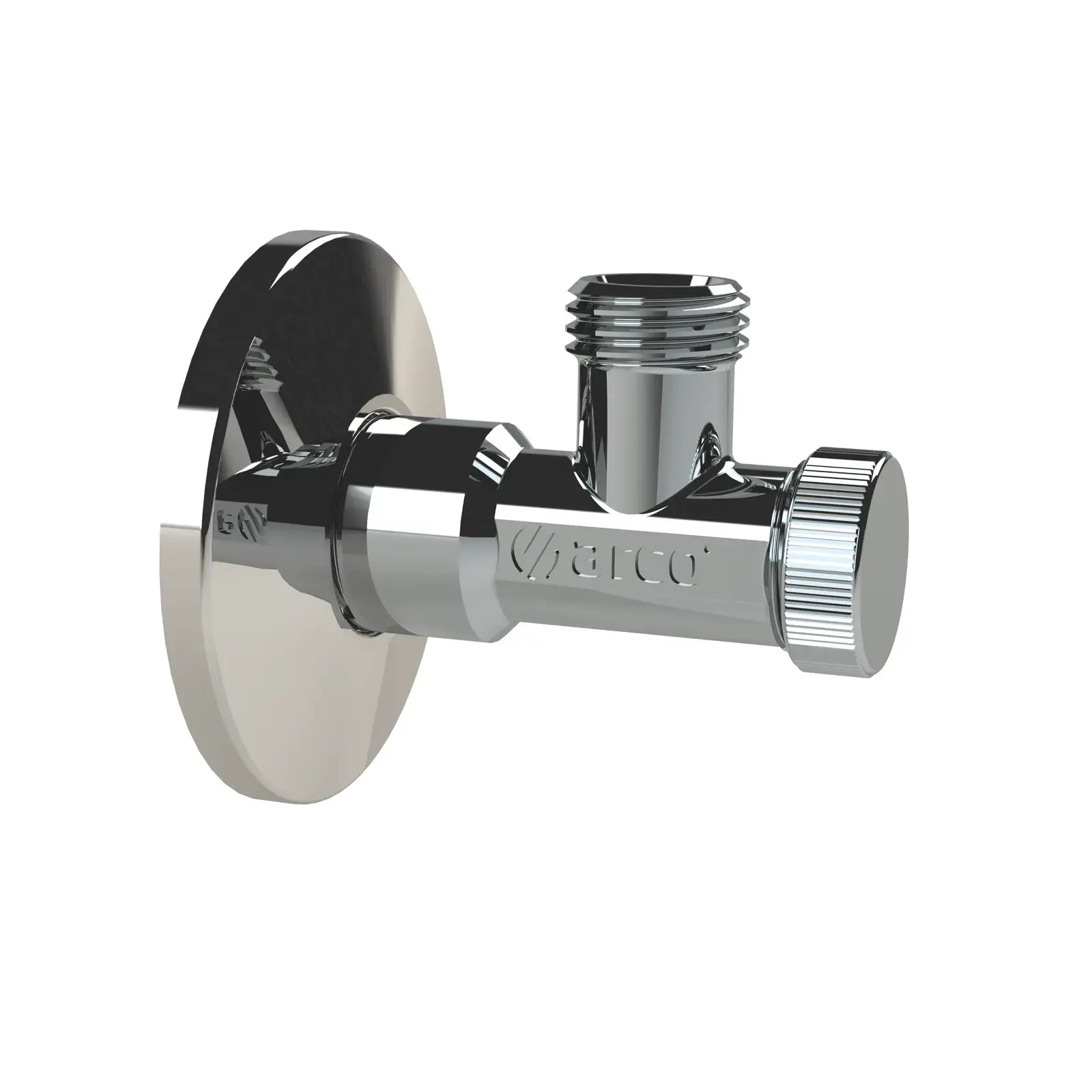 Multiturn angle valve with concealed handle Regula 1/2" M x 3/8" M ZS605