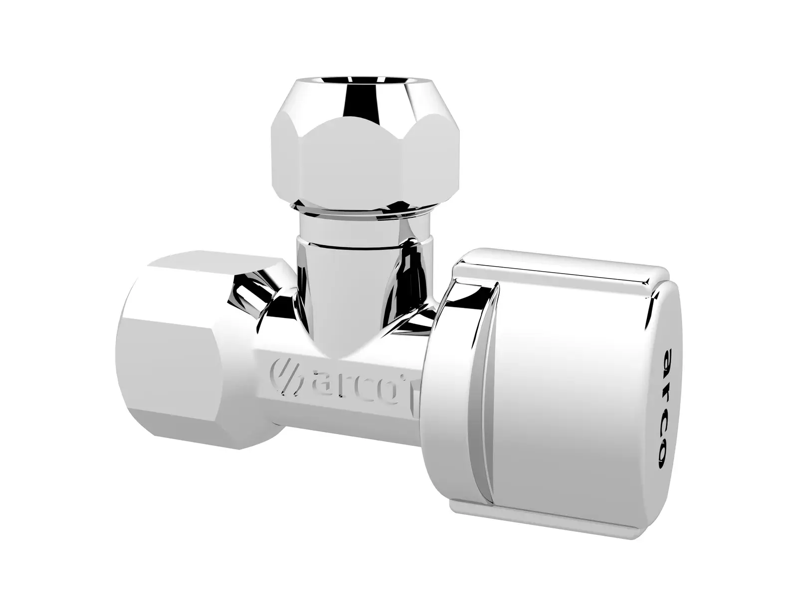 Short angle valve A-80 3/8" F x 3/8" x 10 mm NV715