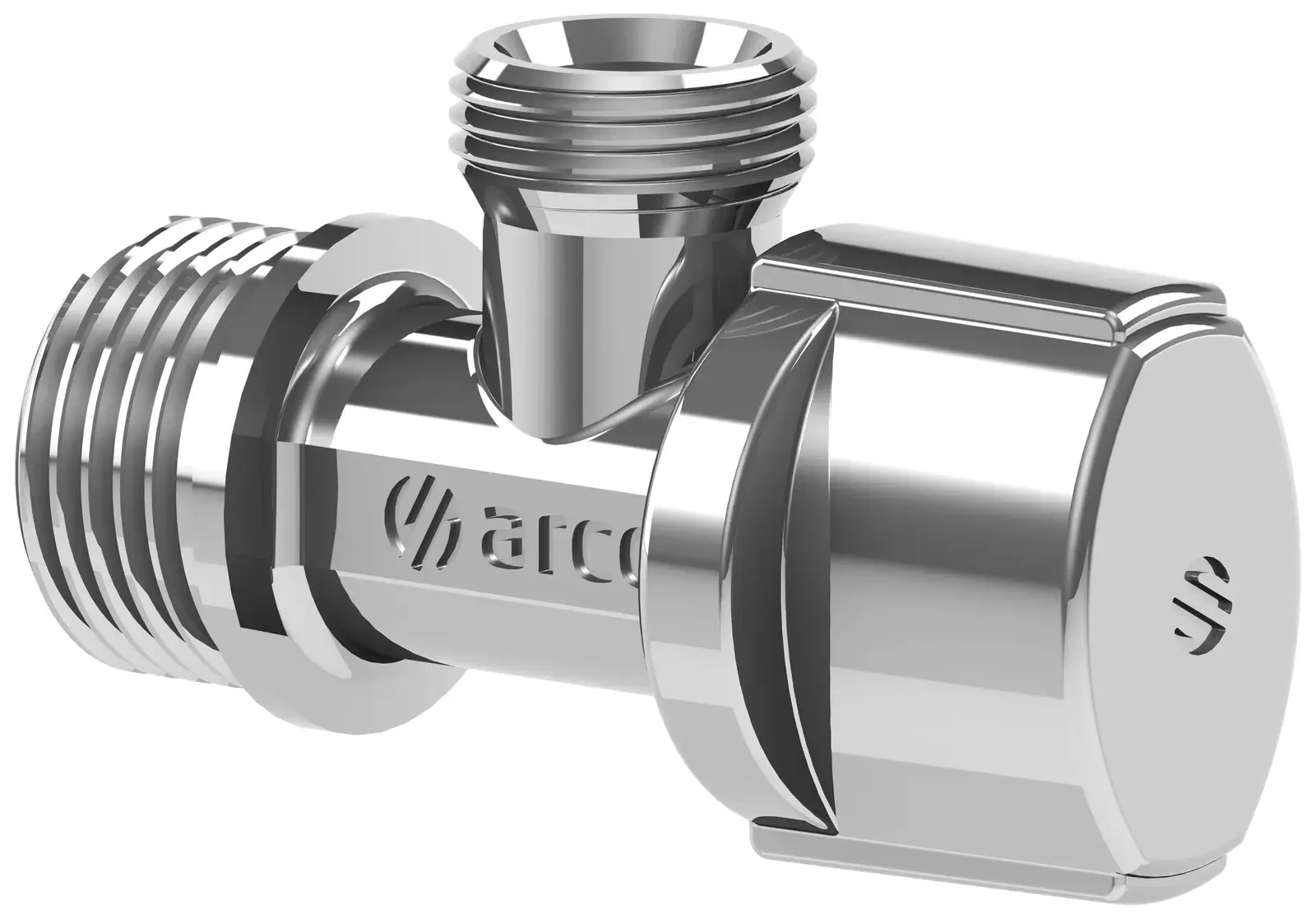 Short angle valve A-80 1/2" M x 3/8" M NV790ST