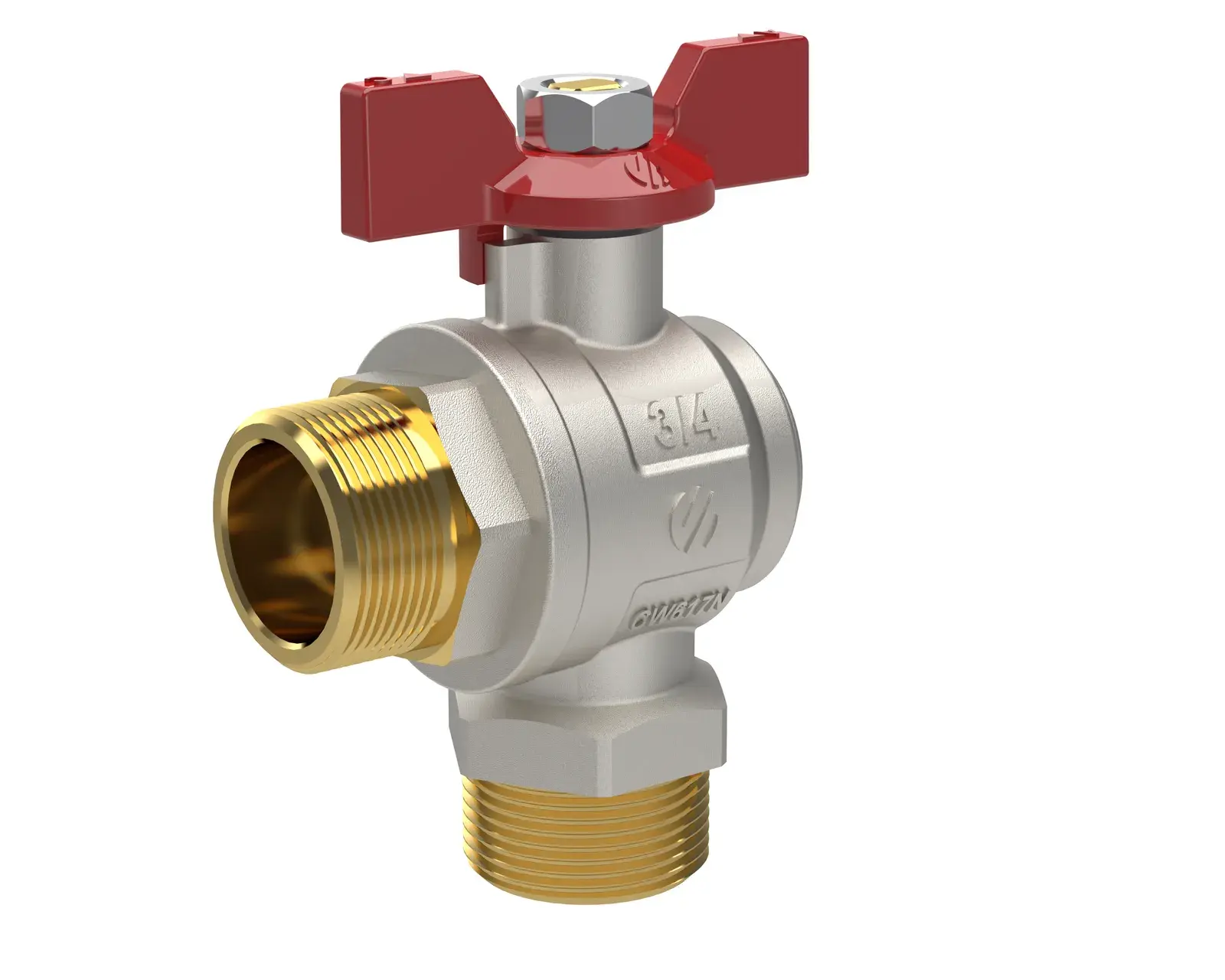 Angle valve Sena Ni-Free 3/4" M x 3/4" M 754504