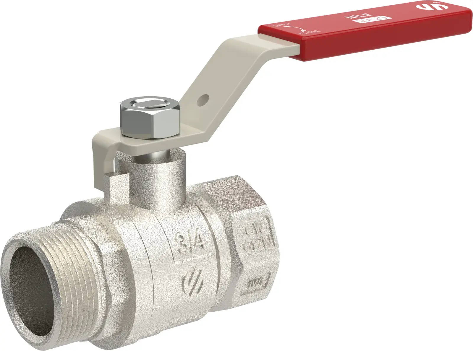 Ball valve Nile 3/8" M x 3/8" F 760602