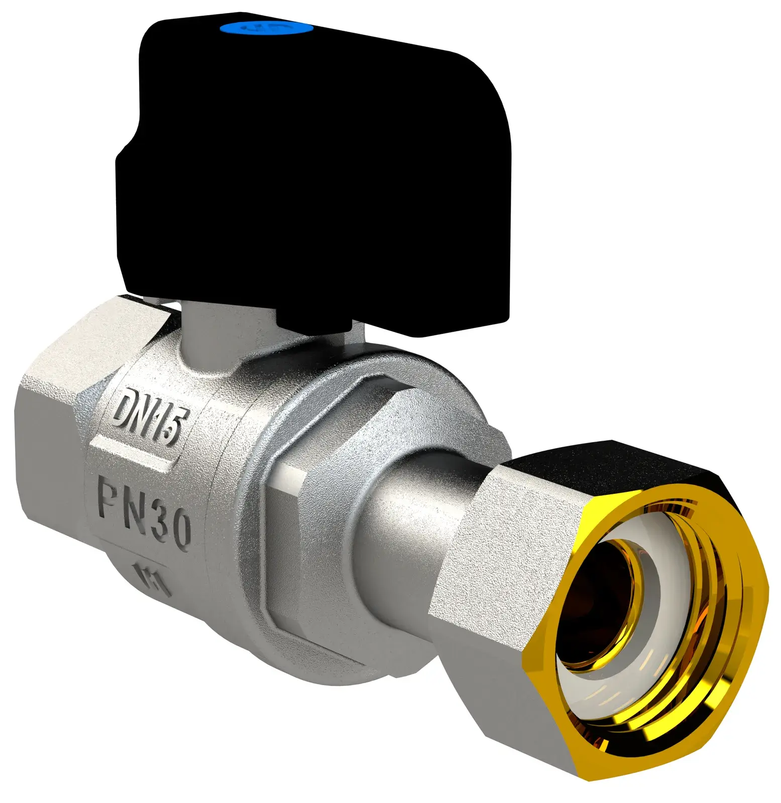 Ball valve Sena 3/4" F x 3/4" loose nut 150854