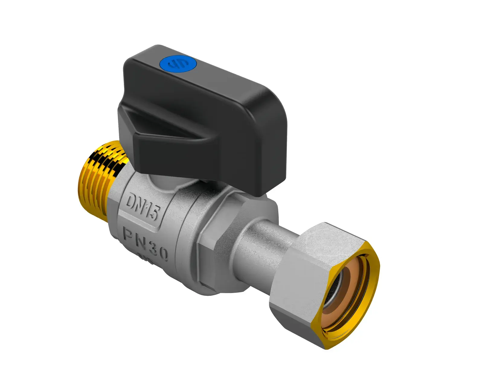 Ball valve Sena 3/4" M x 3/4" loose nut 150864