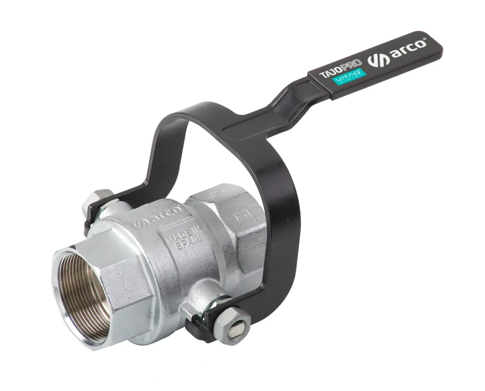 Double stem ball valve Tajo PRO 2 1/2" F x 2 1/2" F 01036AC