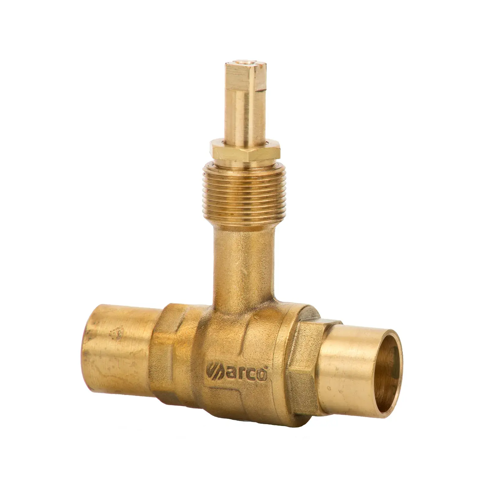 Embedded ball valve for soldering Texas 18 mm x 18 mm 36225