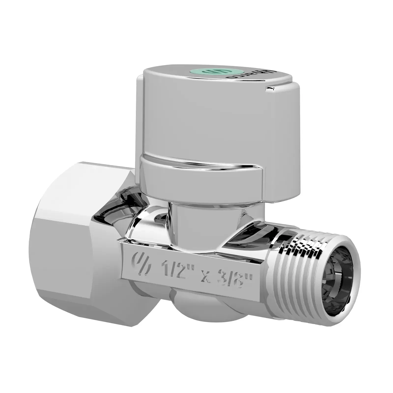 Mini ball valve 1/2" F NPT x 3/8" OD 207110