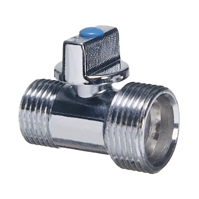 Mini ball valve 1/2" M x 3/4" M (5 pieces) 02205