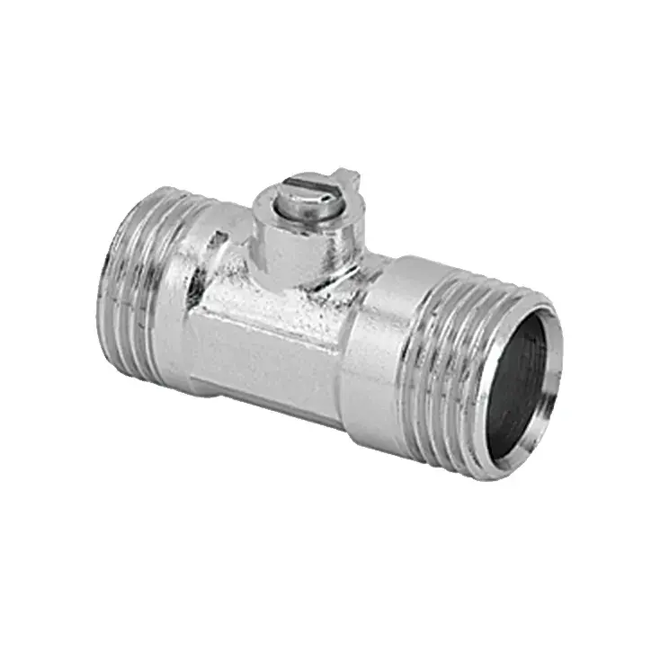 Mini ball valve without handle 3/8" M x 3/8" M (5 pieces) P2237