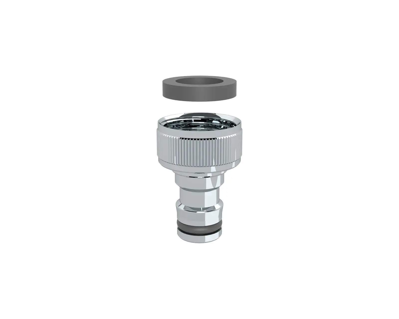 Quick-connect tap nozzle, brass 3/4" M 08407U