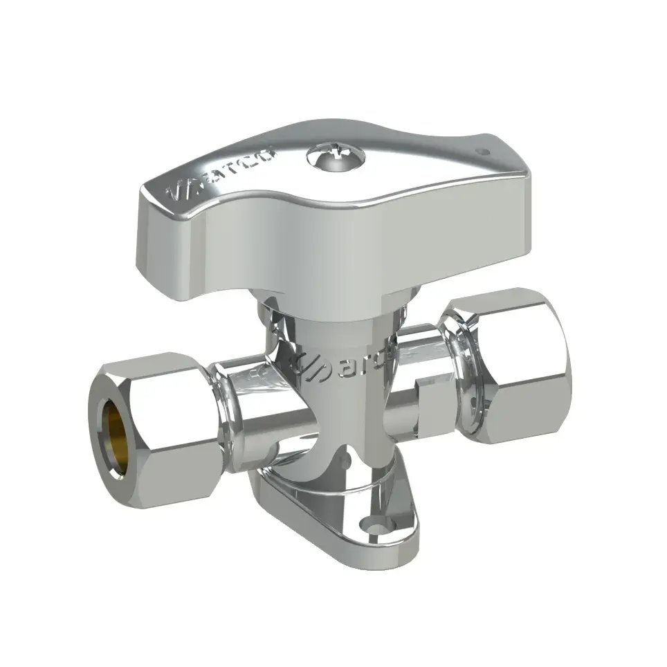 Gas appliance valve V-82 with compression ends 12 x 12 mm 00903