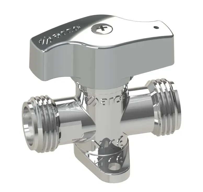 Gas appliance valve V-82 1/2" M x 1/2" M 00907