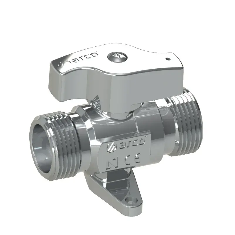 Gas appliance valve V-83 3/4" M x 3/4" M, dimension C 46 mm 00610