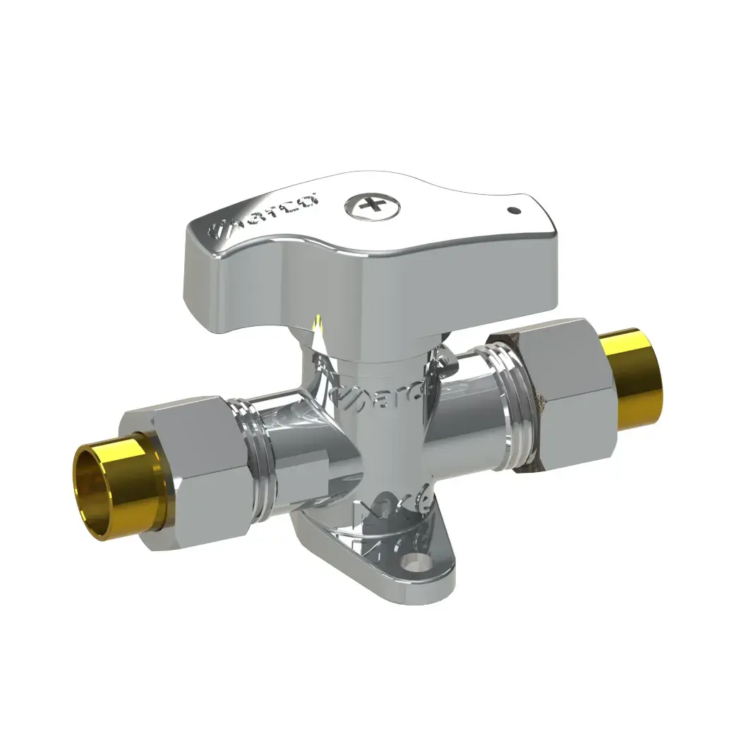 Gas appliance valve V-82 for soldering 10 x 10 mm, dimension A 85 mm M0905