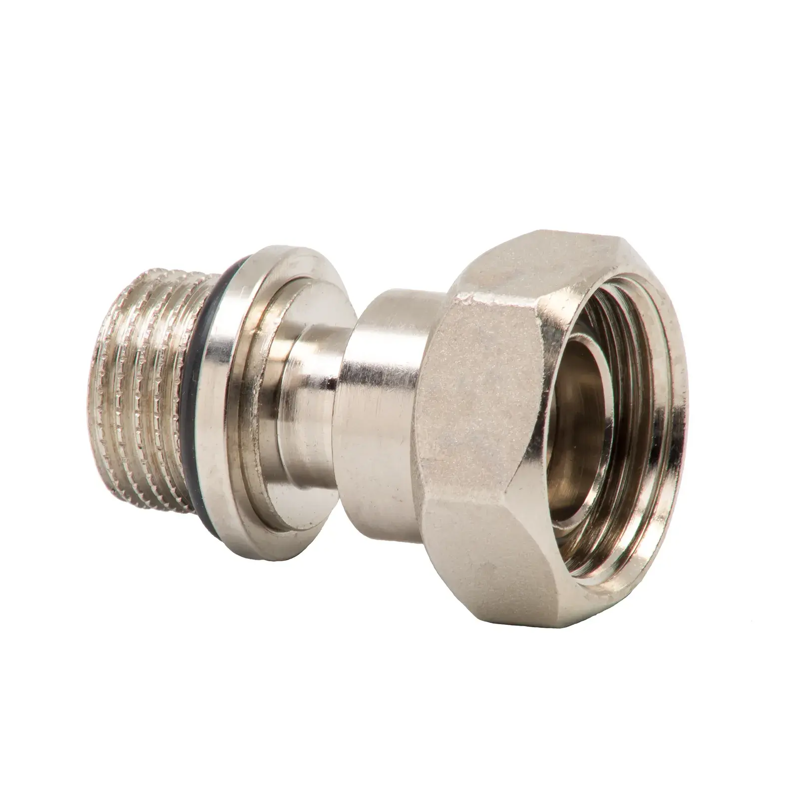 Telescopische verlenging Teide voor radiatorkranen en voetventielen, verchroomd 3/4" bi x 1/2" bu 509060