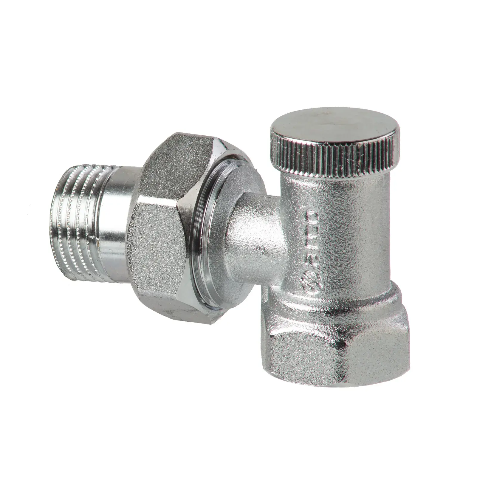 Haaks voetventiel Teide Plus met metalen kap 1/2" bi x 1/2" bu 507305