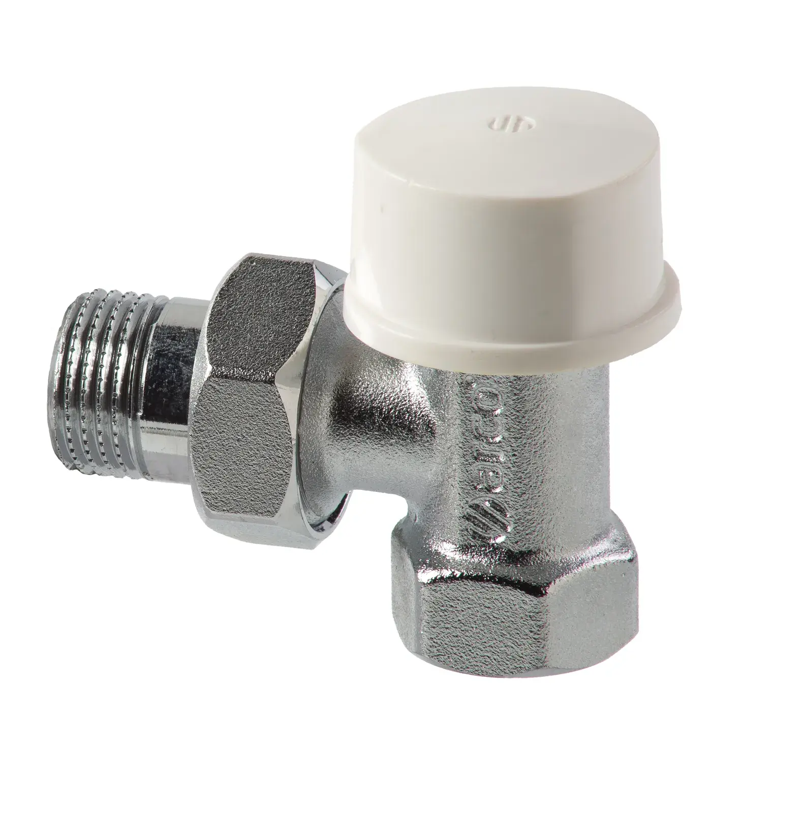 Thermostatische radiatorkraan Teide Termo Plus haaks 1/2" bi x 1/2" bu 501225