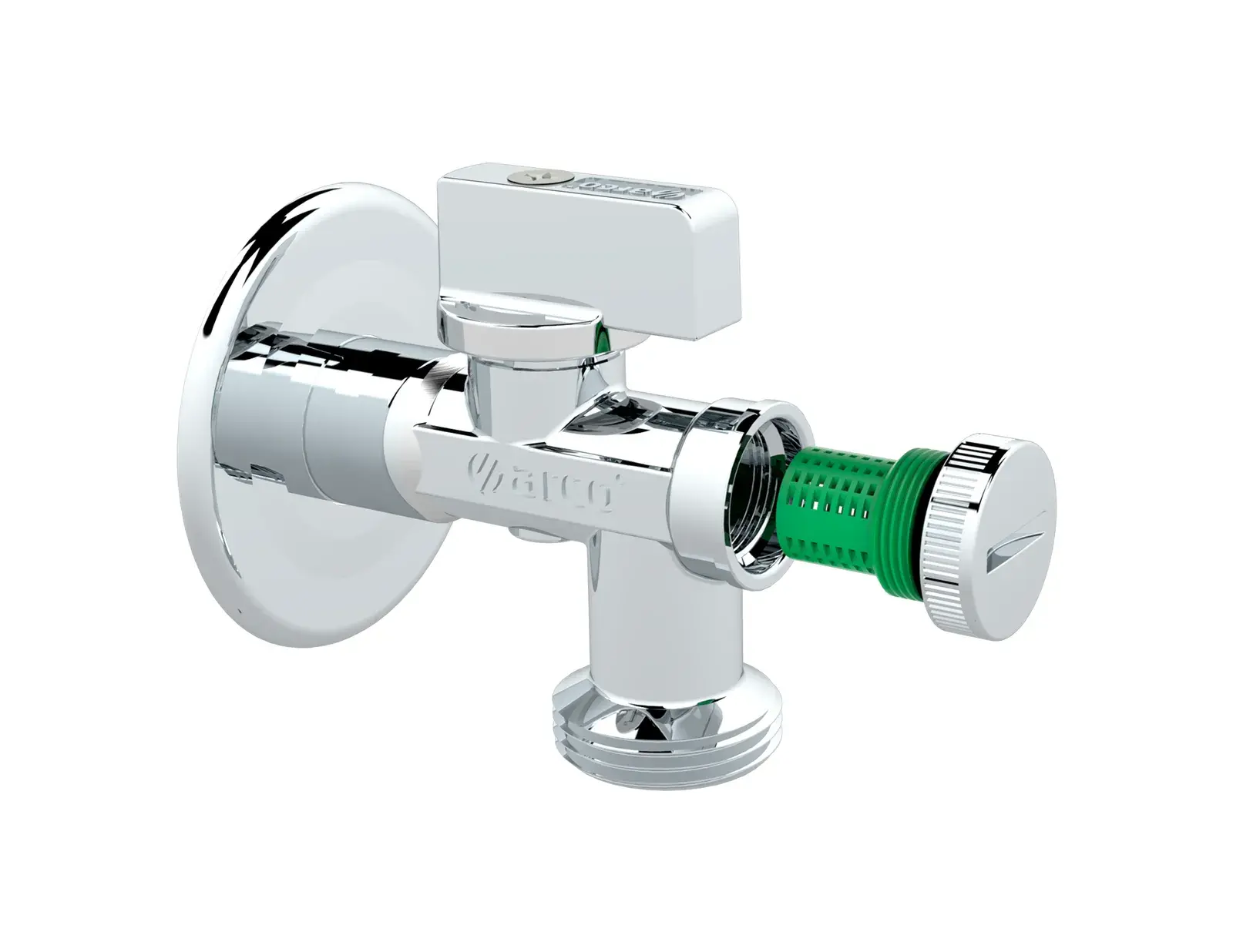 Mini-wasmachinekraan met filter 1/2" bu x 3/4" bu 02408MAC