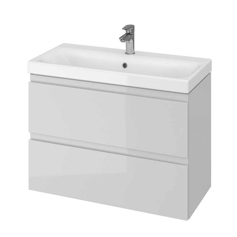 MODUO SLIM 80 WASHBASIN CABINET GREY S929-001