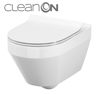 CREA WALL HUNG BOWL CLEANON OVAL WITHOUT TOILET SEAT K114-015