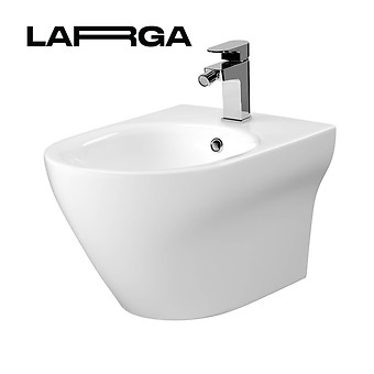 WANDHANGEND BIDET HF LARGA OVAAL BOX K120-006